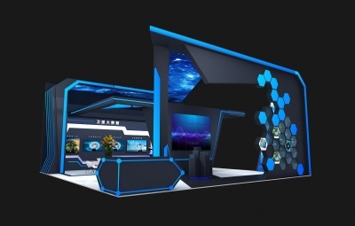 互聯網設計 從代碼到體驗，開啟數字展臺新紀元——一份軟件行業展臺設計定稿方案解析